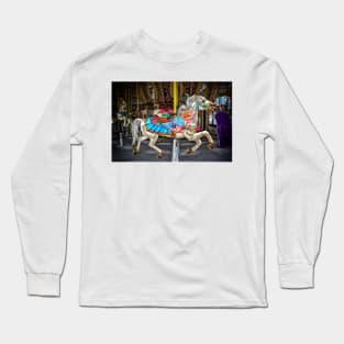 Carousel Merry Go Round Horse Long Sleeve T-Shirt